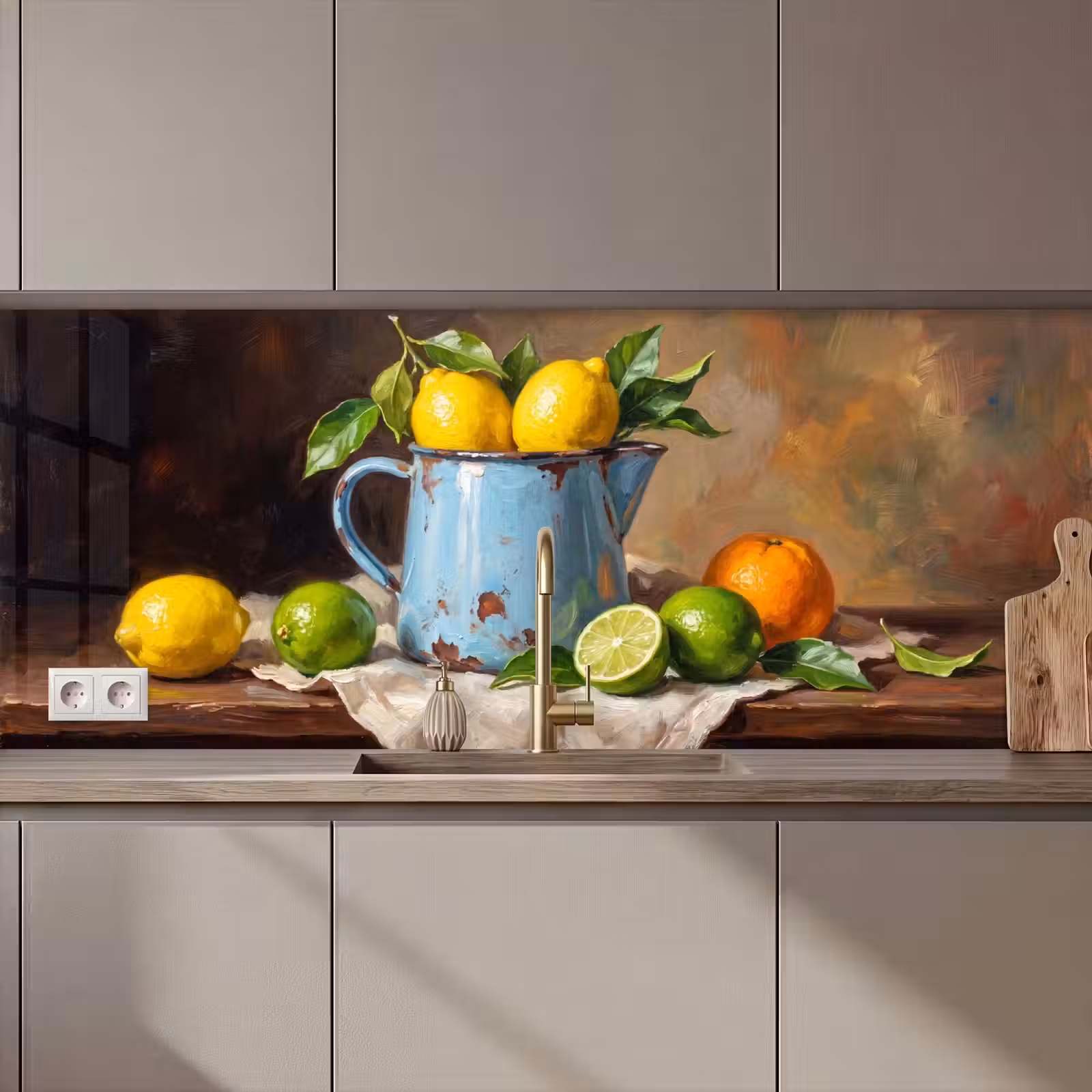 Keuken achterwand - Eten - Stilleven - Klassiek — 1