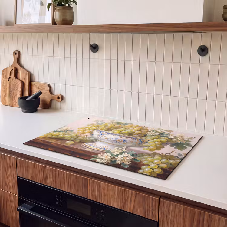Inductie beschermer en spatscherm (2in1) - Fruit - Stilleven - Klassiek — 3