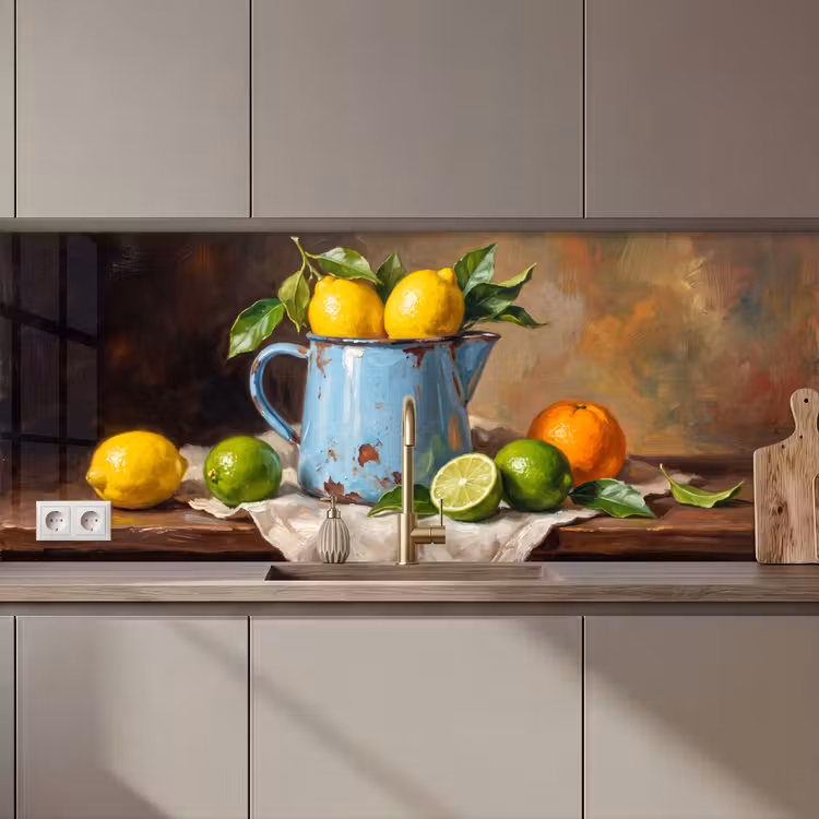 Keuken achterwand - Eten - Stilleven - Klassiek — 1