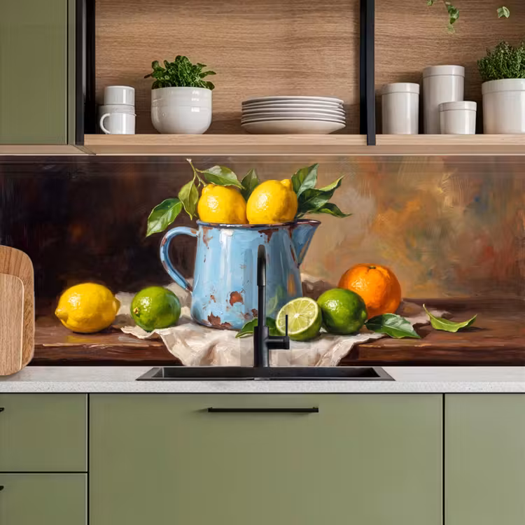 Keuken achterwand - Eten - Stilleven - Klassiek — 5