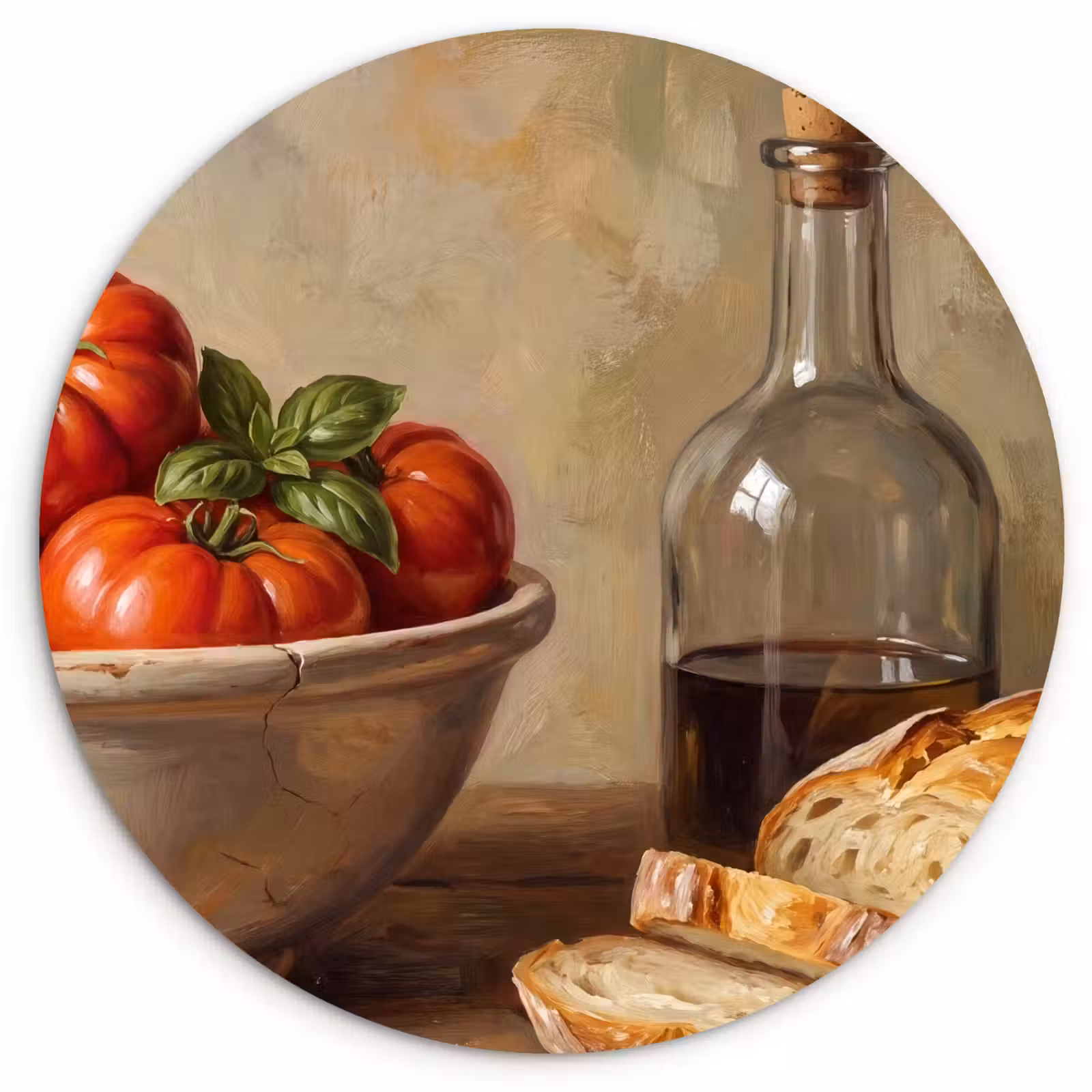 Muurcirkel - Tomaten - Kom - Eten — 1