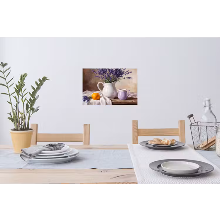 Muursticker - Bloemen - Stilleven - Paars — 3