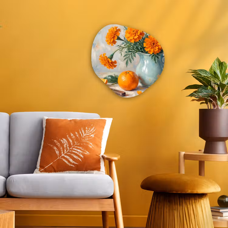 Organisch schilderij - Forex - Eten - Oranje - Kunst — 3