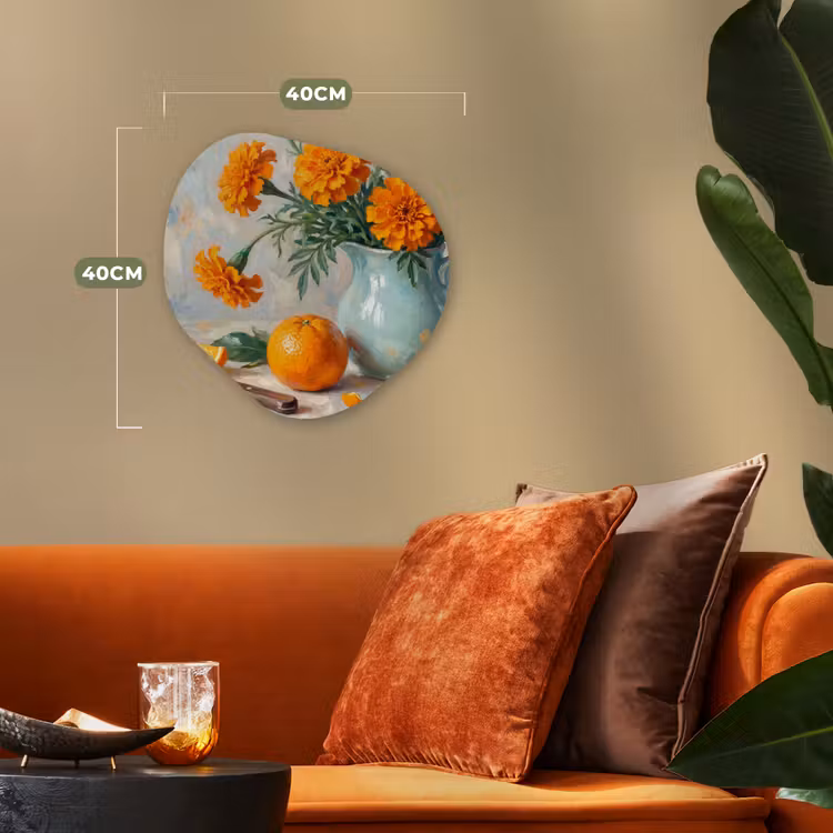 Organisch schilderij - Forex - Eten - Oranje - Kunst — 4