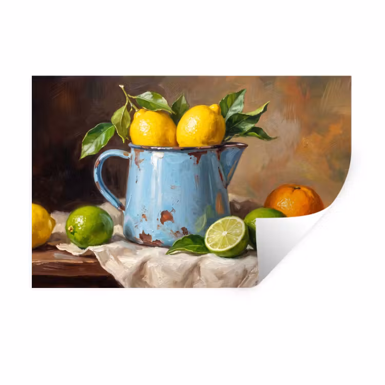 Muursticker - Eten - Stilleven - Klassiek — 1