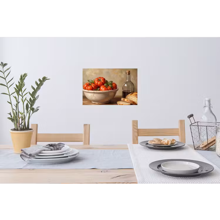 Muursticker - Tomaten - Kom - Eten — 3