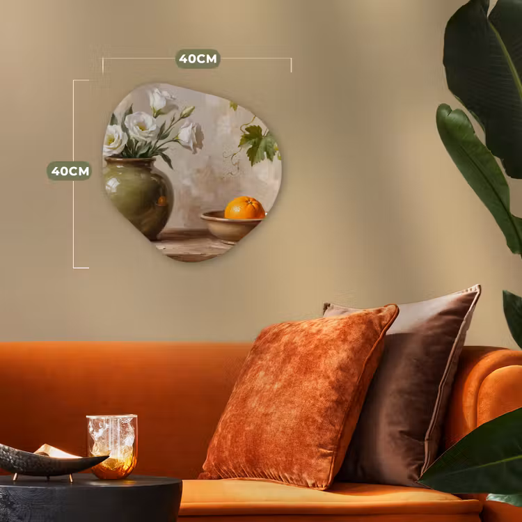 Organisch schilderij - Forex - Bloemen - Fruit - Stilleven — 4