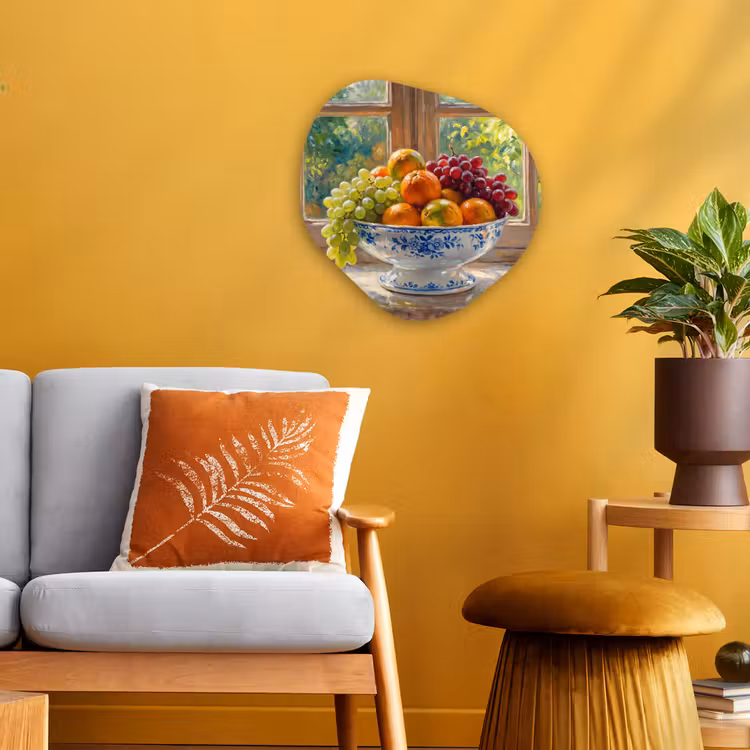 Organisch schilderij - Forex - Fruit - Vensterbank - Natuur — 3