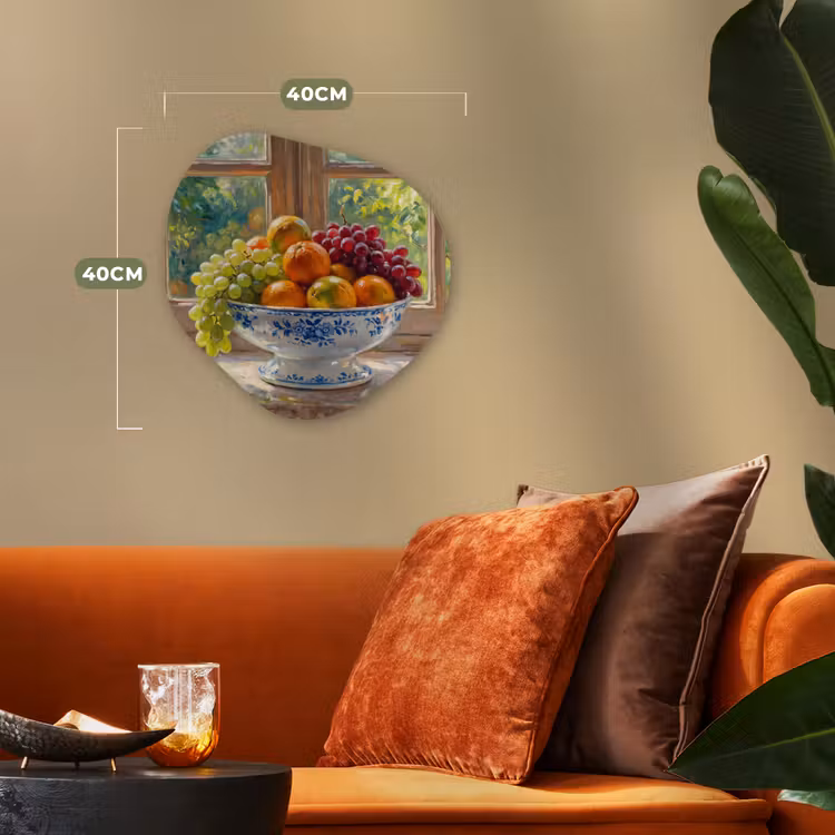 Organisch schilderij - Forex - Fruit - Vensterbank - Natuur — 4