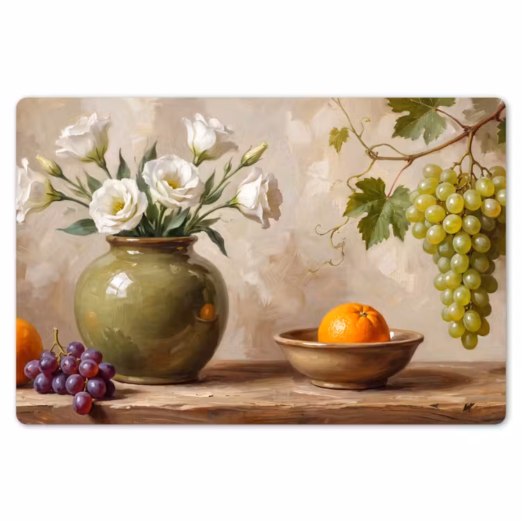 Placemat - 6 stuks - Bloemen - Fruit - Stilleven — 7