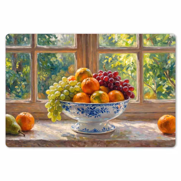 Placemat - 6 stuks - Fruit - Vensterbank - Natuur — 7