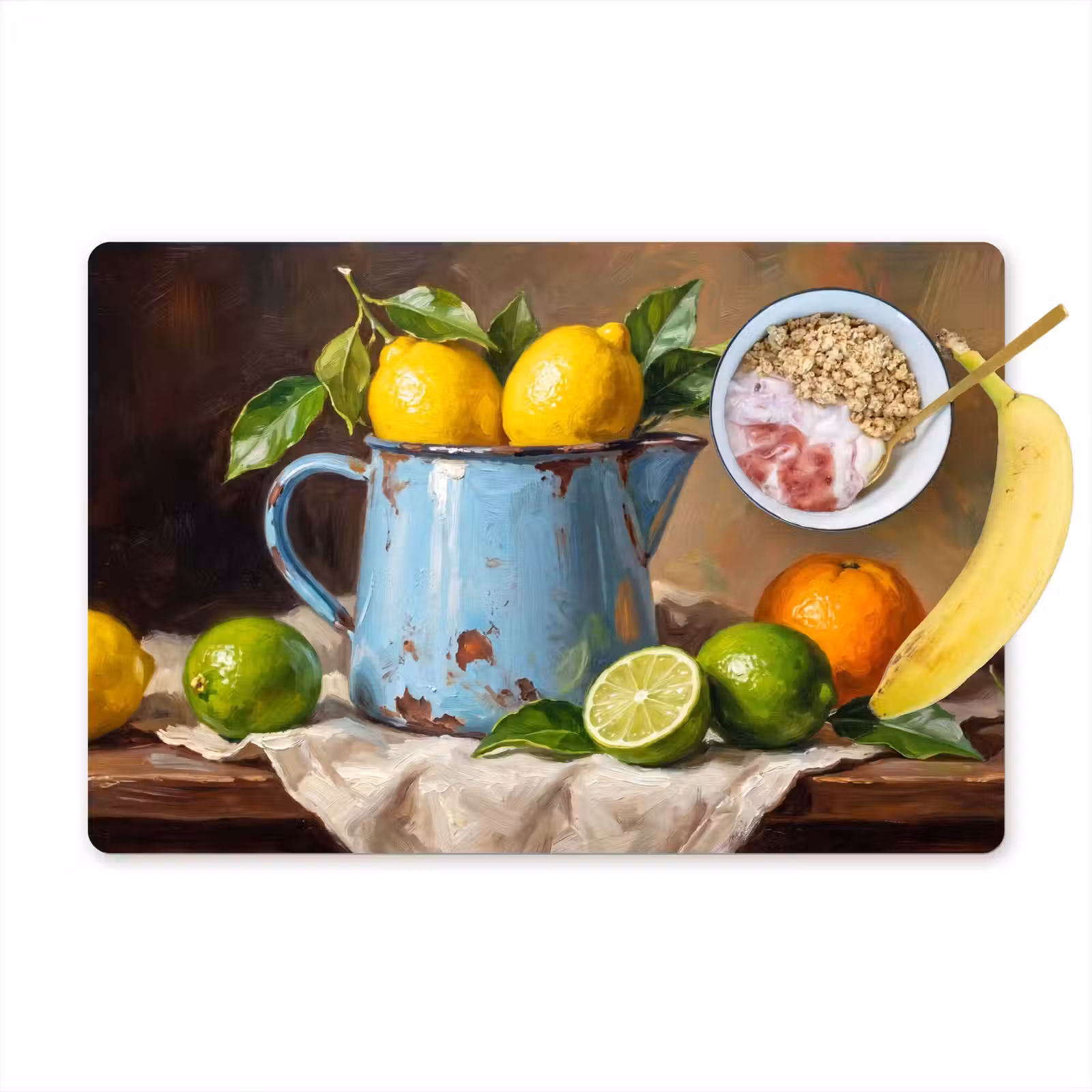 Placemat - 6 stuks - Eten - Stilleven - Klassiek — 1