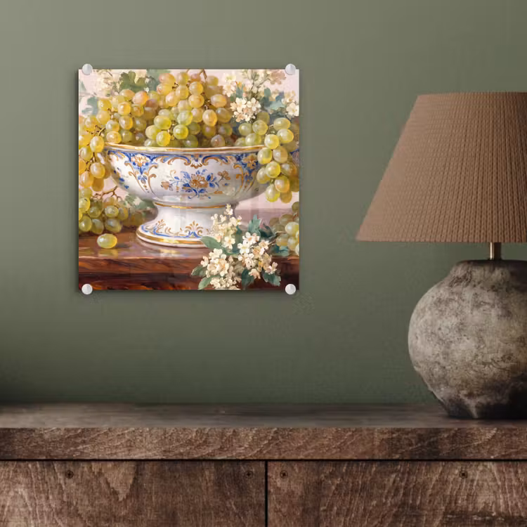 Glas schilderij - Fruit - Stilleven - Klassiek — 4