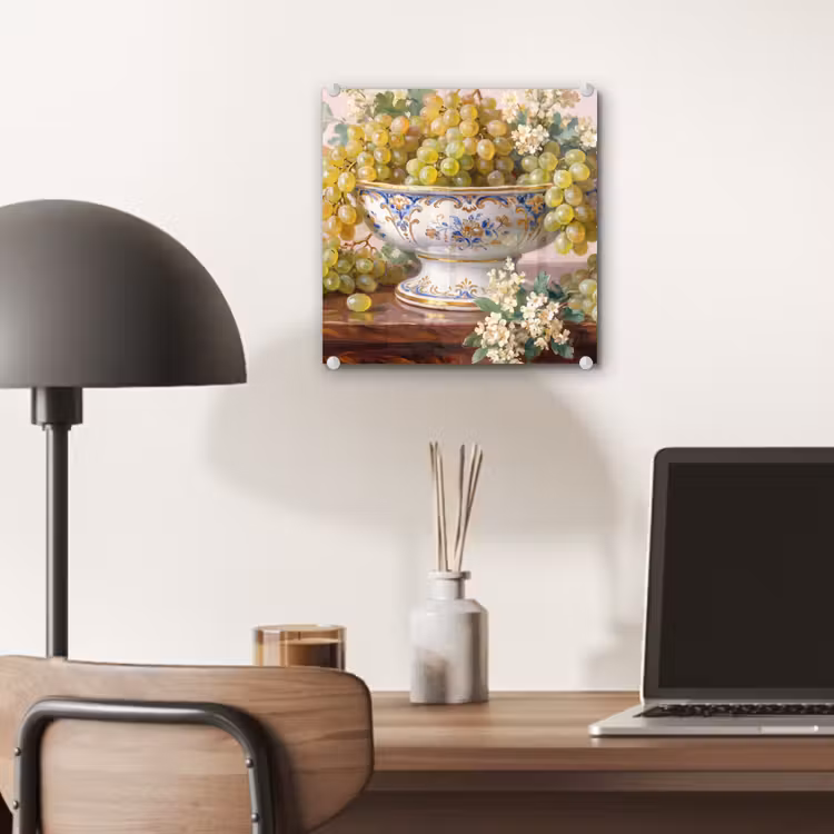 Glas schilderij - Fruit - Stilleven - Klassiek — 7