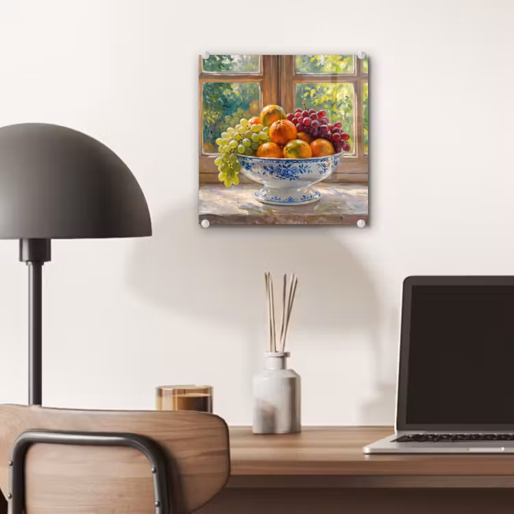 Glas schilderij - Fruit - Vensterbank - Natuur — 7