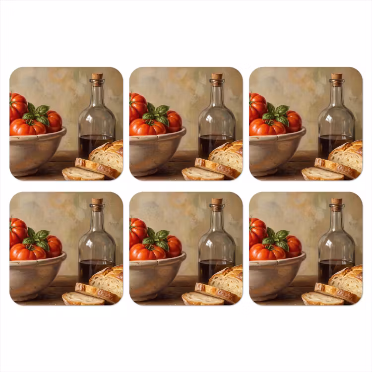 Onderzetter - Tomaten - Kom - Eten — 1