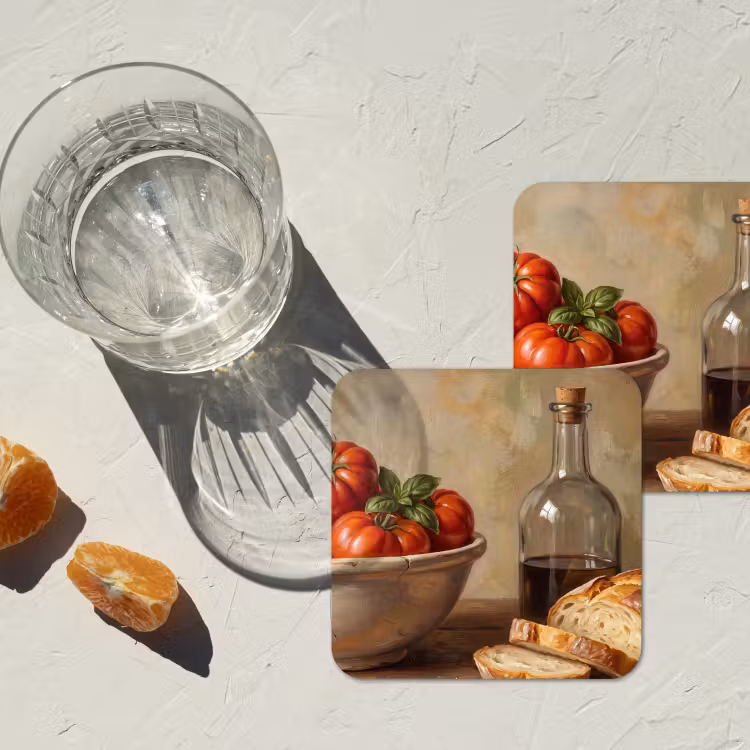 Onderzetter - Tomaten - Kom - Eten — 2