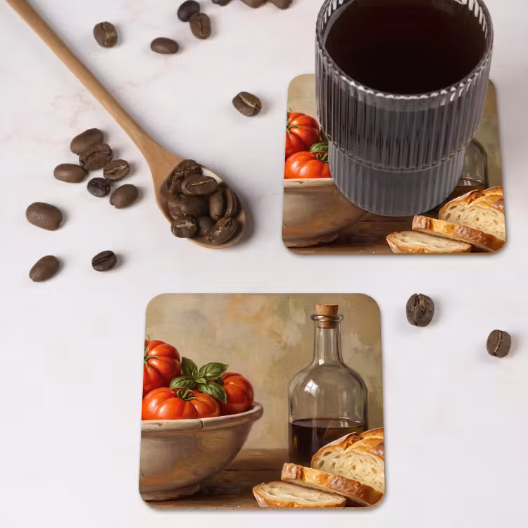 Onderzetter - Tomaten - Kom - Eten — 4