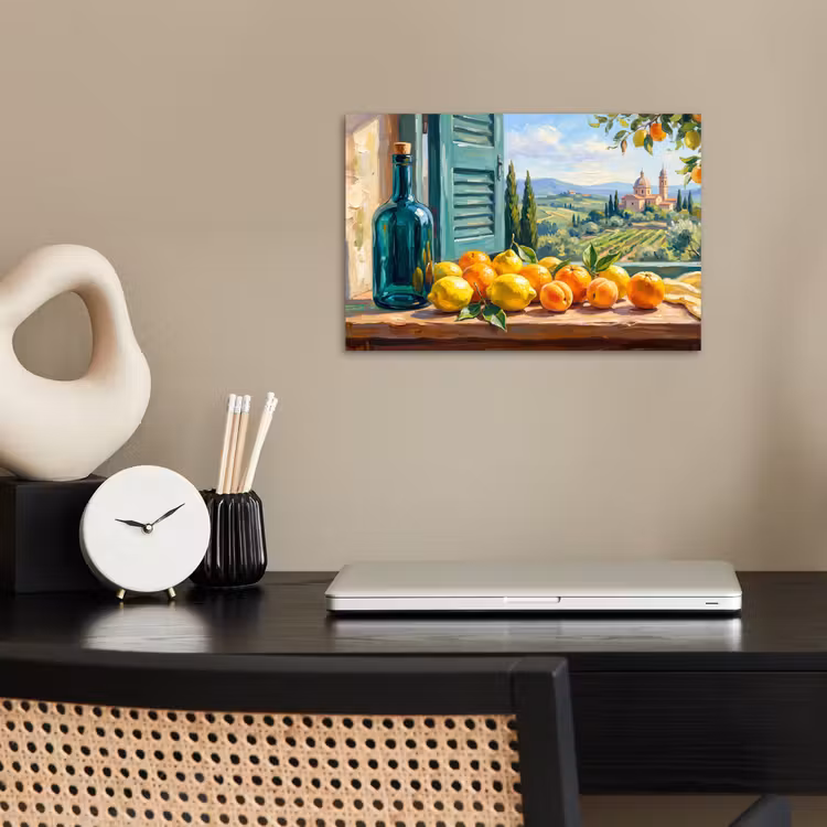 Poster - Fles - Fruit - Stilleven — 2