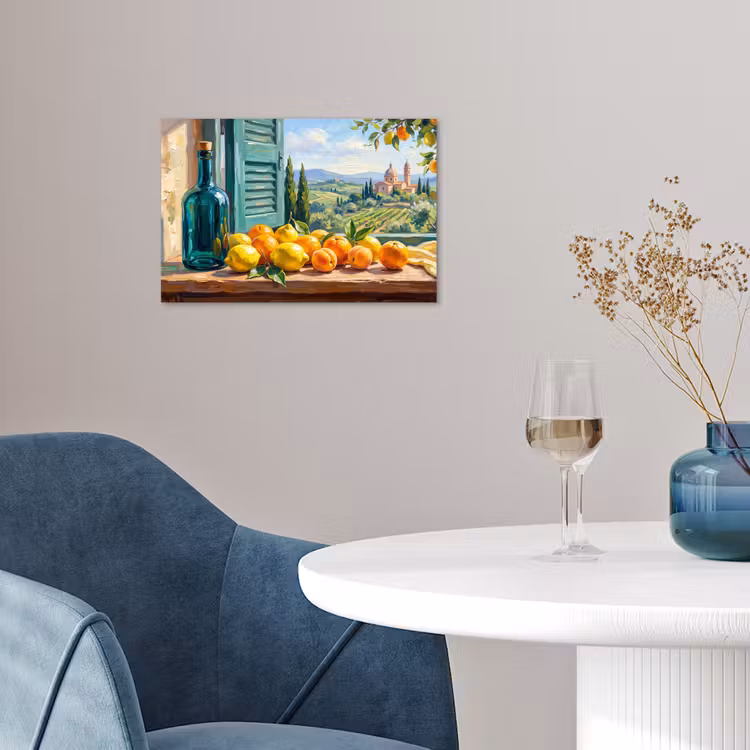 Poster - Fles - Fruit - Stilleven — 4