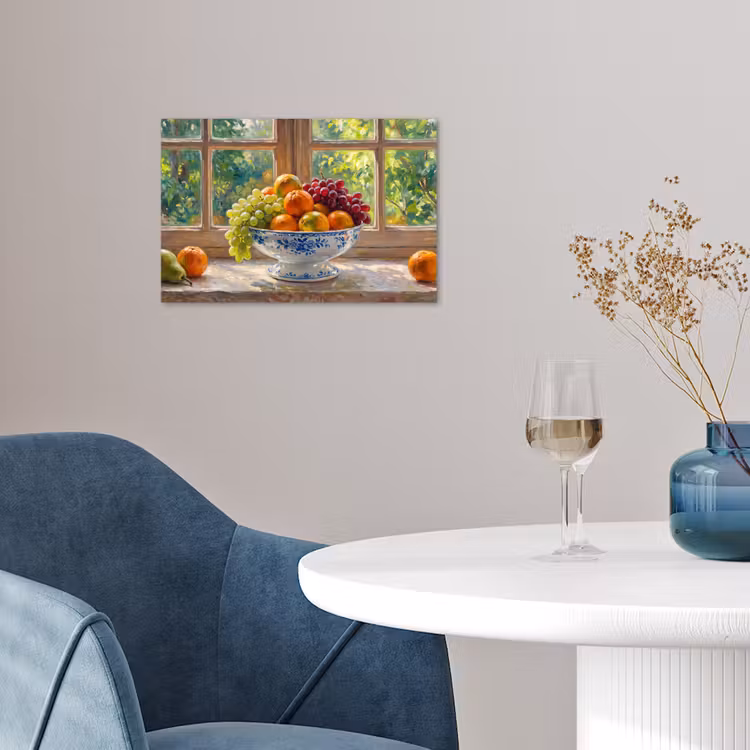 Poster - Fruit - Vensterbank - Natuur — 4