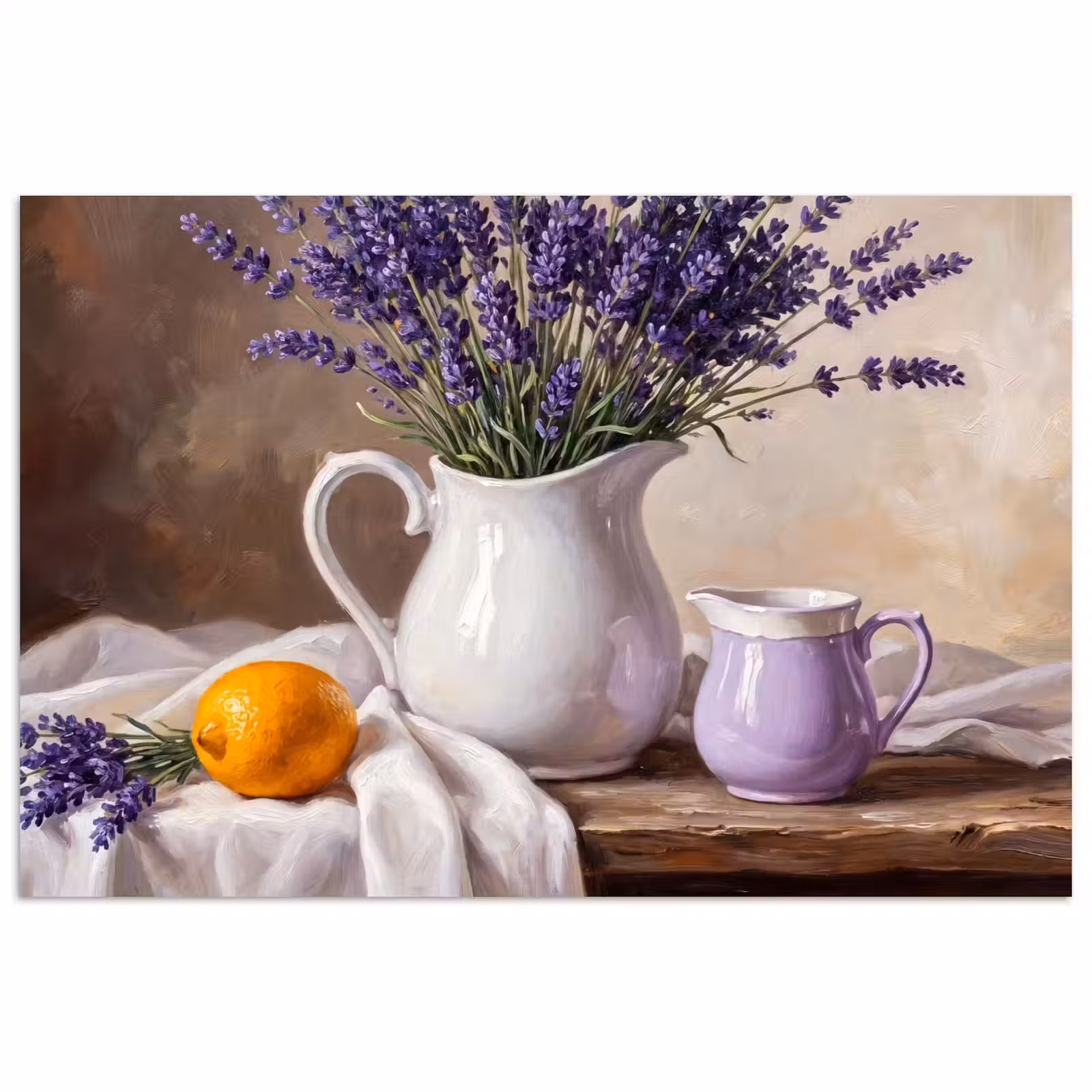 Poster - Bloemen - Stilleven - Paars — 1