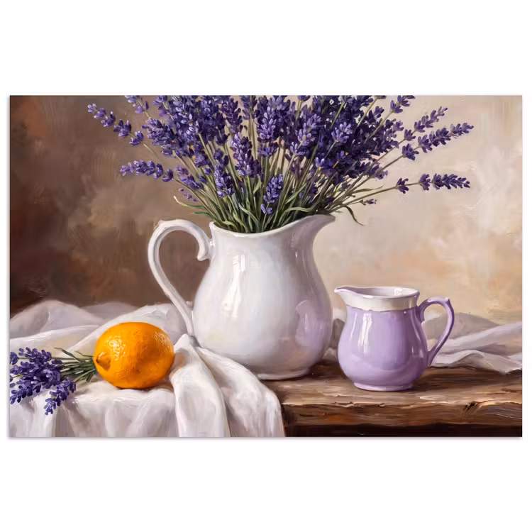 Poster - Bloemen - Stilleven - Paars — 1