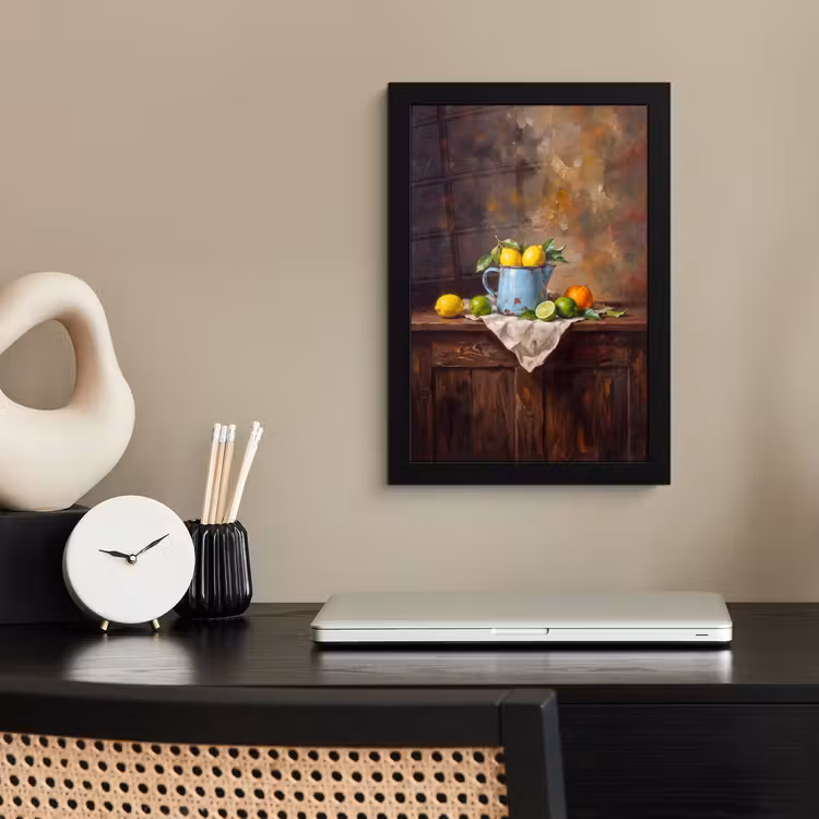 Poster met lijst - Eten - Stilleven - Klassiek — 2