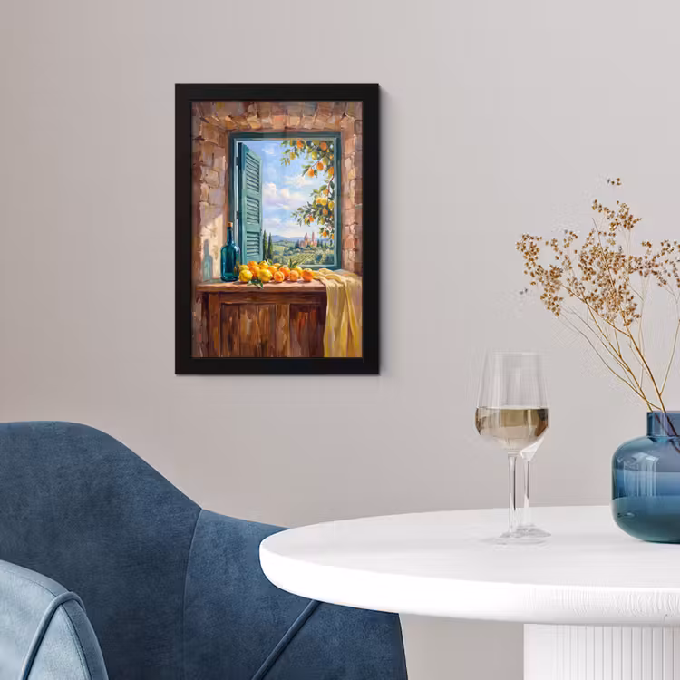 Poster met lijst - Fles - Fruit - Stilleven — 4
