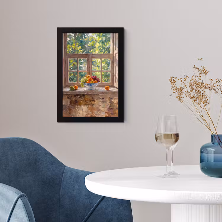 Poster met lijst - Fruit - Vensterbank - Natuur — 4