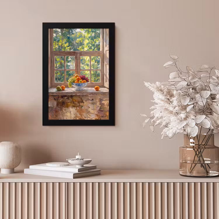 Poster met lijst - Fruit - Vensterbank - Natuur — 5