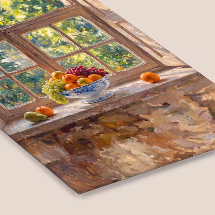 Poster met lijst - Fruit - Vensterbank - Natuur — 7