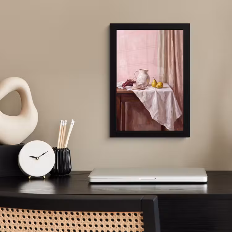 Poster met lijst - Stilleven - Fruit - Roze — 2