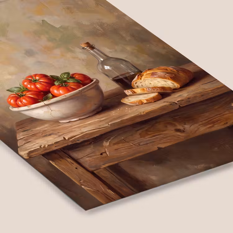 Poster met lijst - Tomaten - Kom - Eten — 7