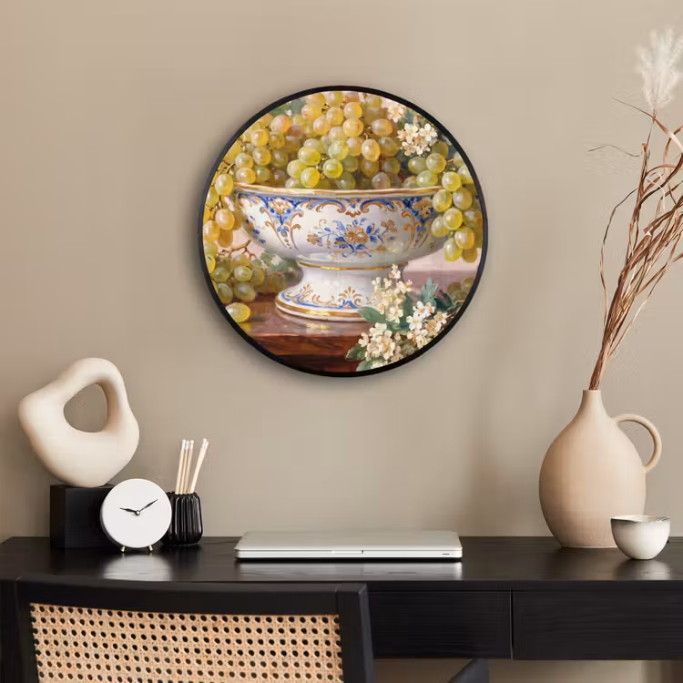 Ronde fotolijst - Fruit - Stilleven - Klassiek — 3