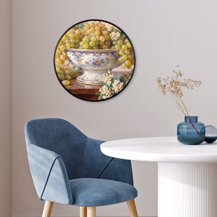 Ronde fotolijst - Fruit - Stilleven - Klassiek — 4