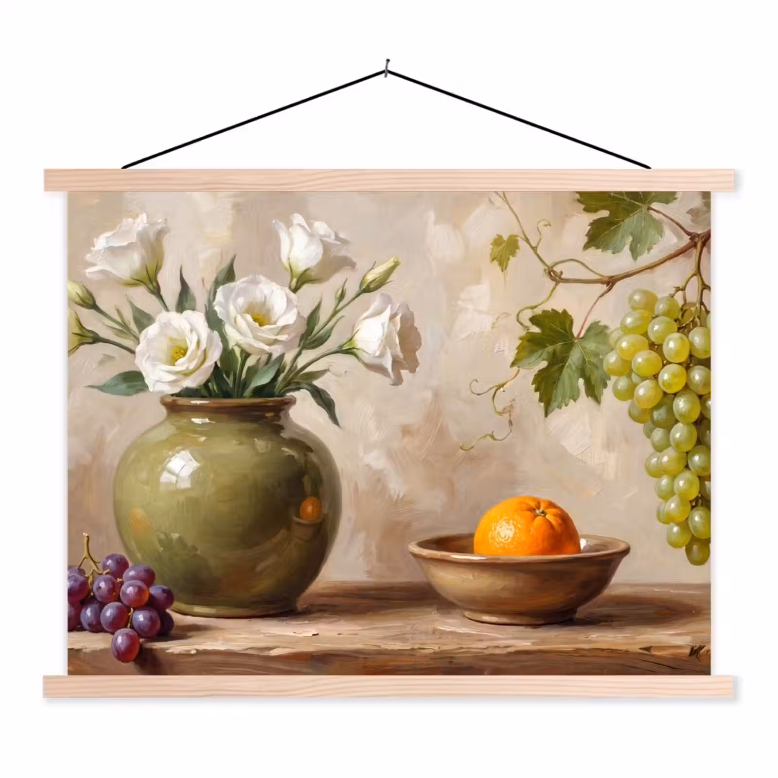 Schoolplaat - Bloemen - Fruit - Stilleven — 1