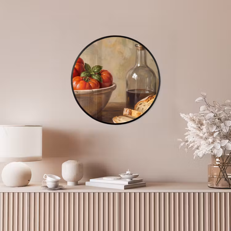 Ronde fotolijst - Tomaten - Kom - Eten — 5