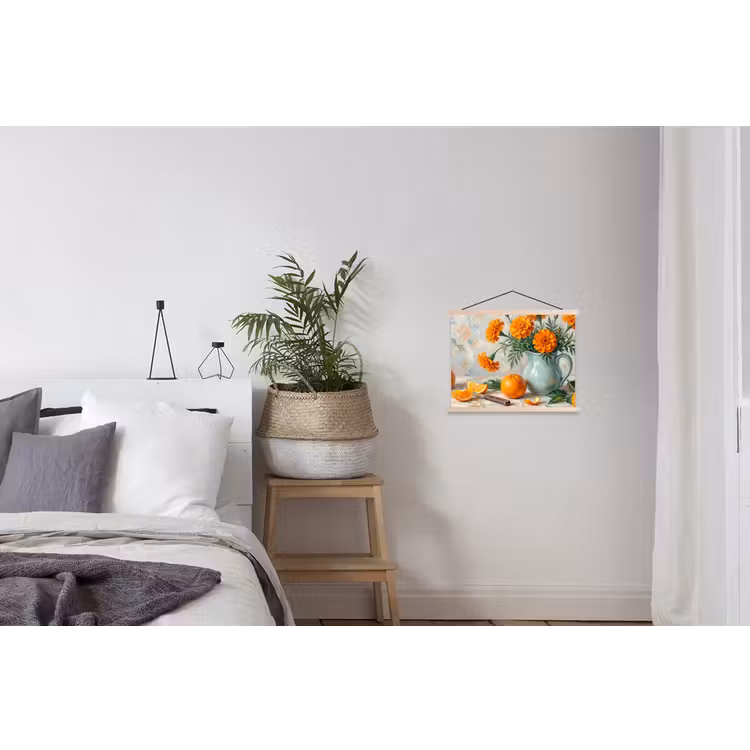 Schoolplaat - Eten - Oranje - Kunst — 2