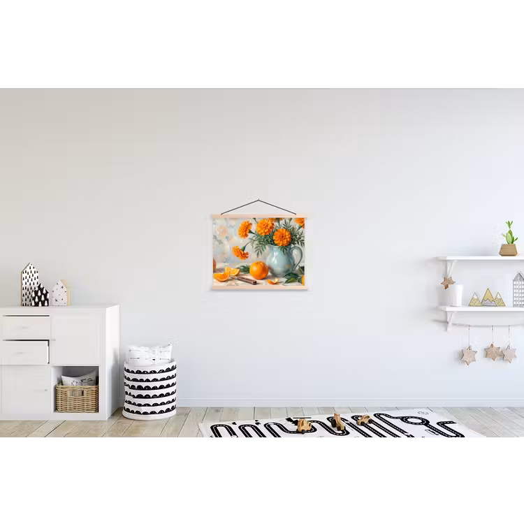 Schoolplaat - Eten - Oranje - Kunst — 3