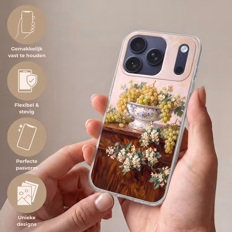 Telefoonhoesje Softcase - Fruit - Stilleven - Klassiek — 4