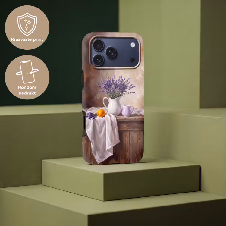 Telefoonhoesje Toughcase - Bloemen - Stilleven - Paars — 7