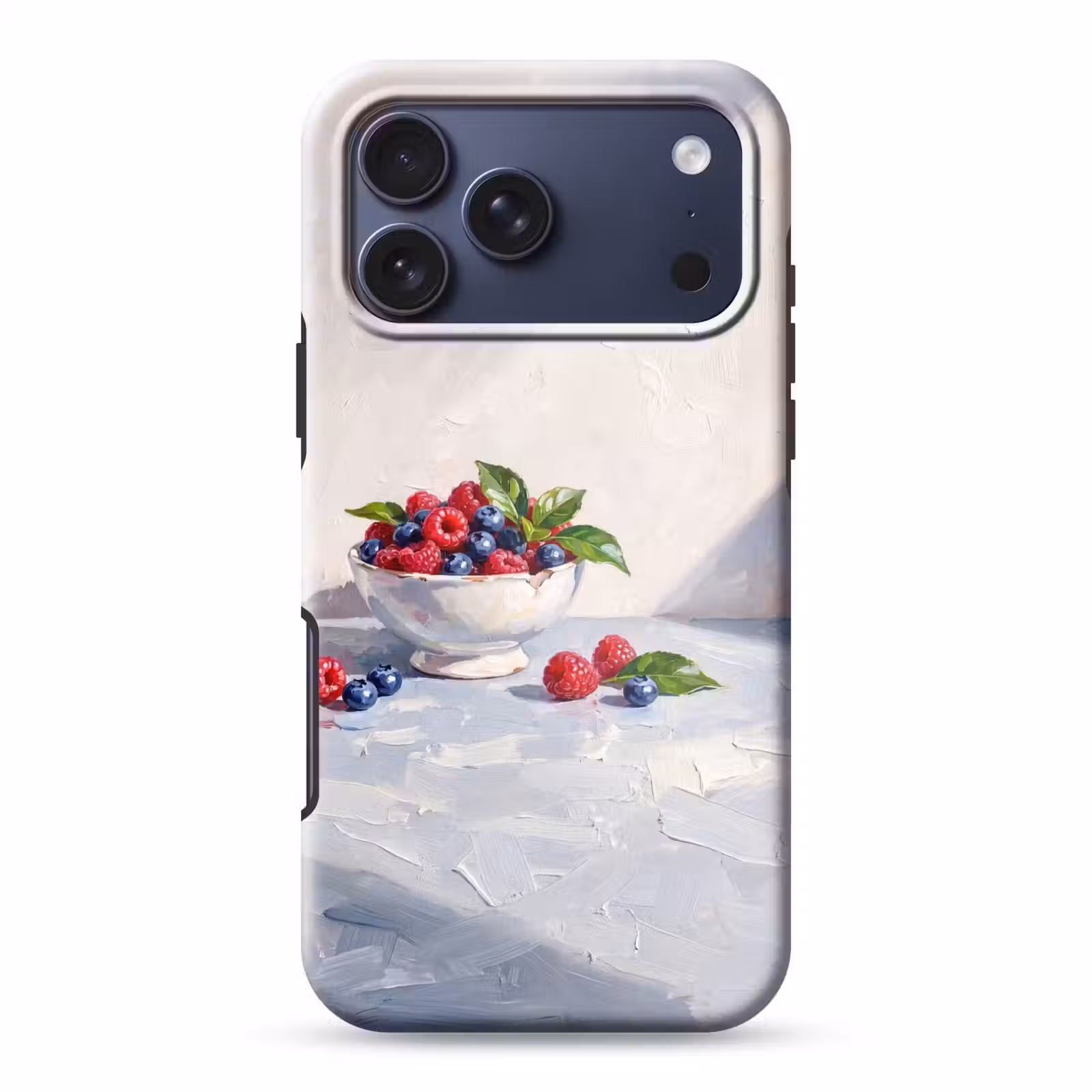 Telefoonhoesje Toughcase - Bessen - Kom - Eten — 1