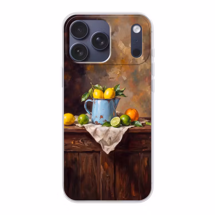 Telefoonhoesje Softcase - Eten - Stilleven - Klassiek — 1