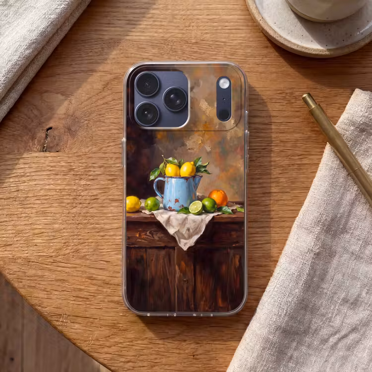 Telefoonhoesje Softcase - Eten - Stilleven - Klassiek — 2