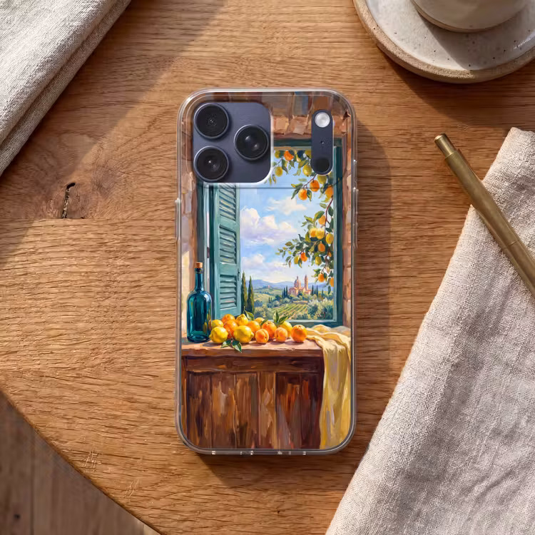 Telefoonhoesje Softcase - Fles - Fruit - Stilleven — 2