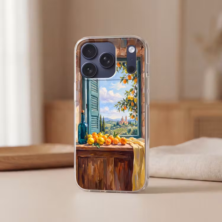 Telefoonhoesje Softcase - Fles - Fruit - Stilleven — 3