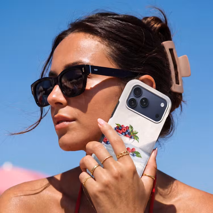 Telefoonhoesje Toughcase - Bessen - Kom - Eten — 6
