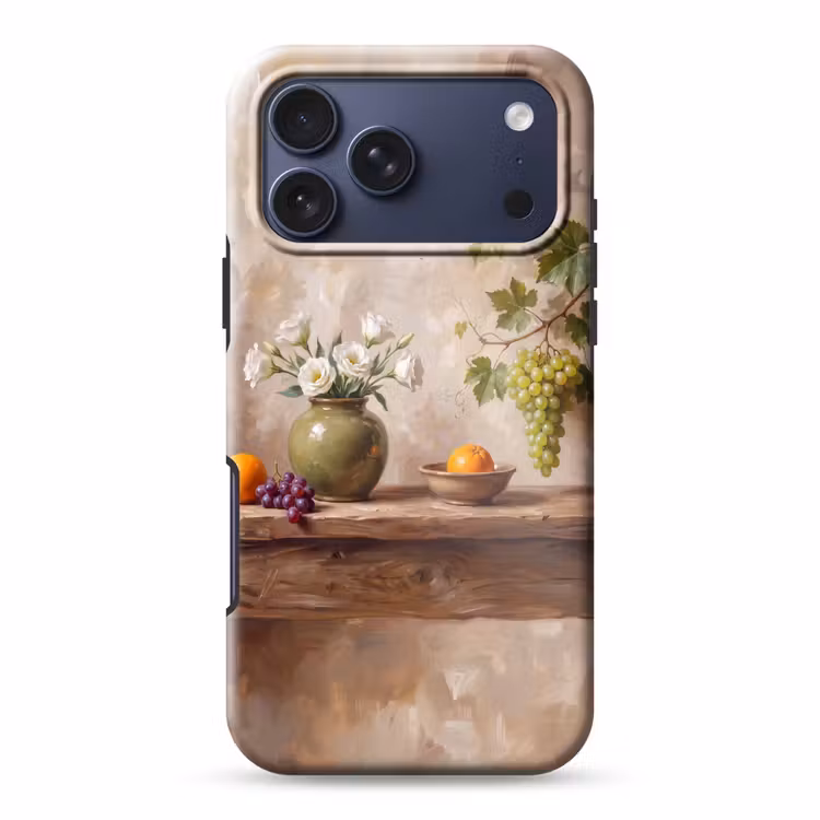 Telefoonhoesje Toughcase - Bloemen - Fruit - Stilleven — 1