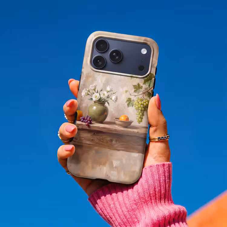 Telefoonhoesje Toughcase - Bloemen - Fruit - Stilleven — 2